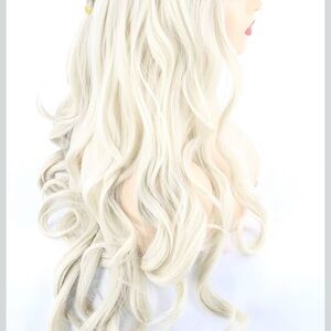 Elegant Blonde Wavy Hair Extension